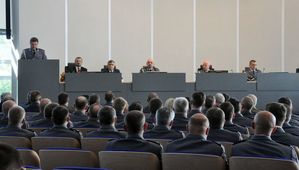 Wprowadzenie na stanowisko Komendanta Wojewódzkiego Policji w Katowicach inspektora Krzysztofa Justyńskiego