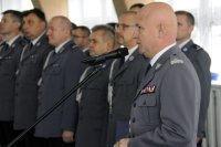 Uroczystość ślubowania nowych policjantów