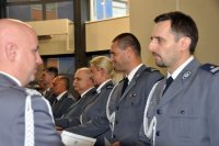 Uroczystości związane z awansami i odznaczeniami dla policjantów i pracowników korpusu służby cywilnej