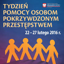 Logo promujące „Tydzień Pomocy Osobom Pokrzywdzonym Przestępstwem”