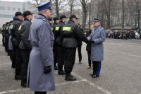 Ślubowanie nowych policjantów