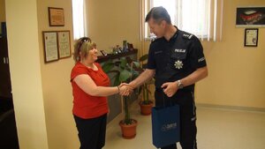 Uratowała życie starszej kobiecie