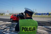 Policjanci zabrzańskiej drogówki podczas działań &quot;Bezpieczny Weekend&quot;