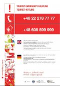 Telefon bezpieczeństwa dla zagranicznych turystów