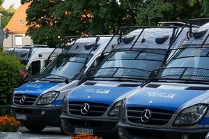 Zabezpieczali mecz Górnika Zabrze