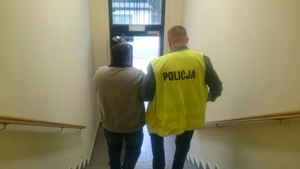 Podejrzany zatrzymany przez policjantów zwalczających przestępczość gospodarczą