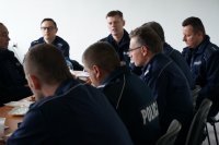 Szkolenie kierownictwa zabrzańskiej Policji