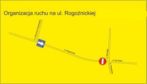 Zmiana organizacji ruchu na ul. Rogoźnickiej