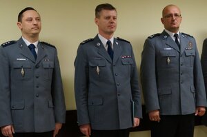 Uroczyste wprowadzenie nowego Zastępcy Komendanta Miejskiego Policji w Zabrzu podinsp. Pawła Kopernika