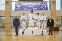 mł.asp. Izabela Herdzik podczas Mistrzostw Policji w Judo