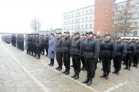 Ślubowanie nowo przyjętych policjantów