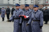 Ślubowanie nowo przyjętych policjantów