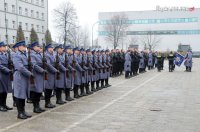 Ślubowanie nowo przyjętych policjantów