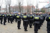 Ślubowanie nowo przyjętych policjantów