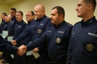 Policjanci nagrodzeni przez Komendanta Miejskiego Policji w Zabrzu