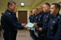 Policjanci nagrodzeni przez Komendanta Miejskiego Policji w Zabrzu