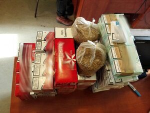 Zabezpieczone nielegalne papierosy
