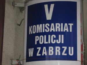 Komisariat V Policji w Zabrzu logo