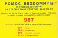 Numery telefonów dla osób zagrożonych wychłodzeniem