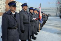 Ślubowanie nowo przyjętych policjantów