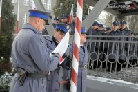 Ślubowanie nowo przyjętych policjantów