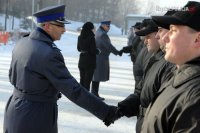 Ślubowanie nowo przyjętych policjantów