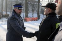 Ślubowanie nowo przyjętych policjantów