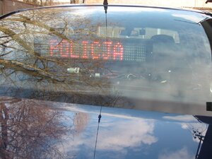 Nieoznakowany radiowóz zabrzańskiej policji