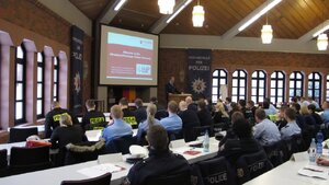 st.post. Roman Janasik wraz z polską delegacją podczas  „Międzynarodowego Tygodnia  Projektowego” w Niemczech