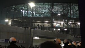 Policjanci podczas zabezpieczeniu meczu Górnika Zabrze