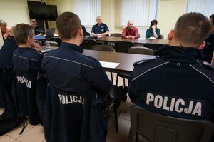 Szkolenia zabrzańskich policjantów w ramach programu "Dzielnicowy bliżej nas"