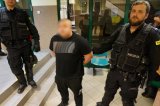 Policjanci zabrzańskiej komendy podczas czynności na miejscu zdarzenia