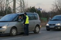 Policjanci zabrzańskiej drogówki podczas działań &quot;Bezpieczny Weekend&quot;