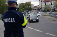 Policjanci zabrzańskiej drogówki podczas działań &quot;Bezpieczny weekend&quot;