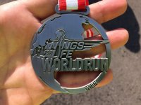 Nadkom. Robert Małek i mł.insp. Tadeuszem Stuchlikiem podczas wiedeńskiej edycji Wings for Life World Run