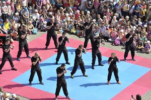 Zabrzańskie klasy mundurowe odwiedziły Szkołę Policji w Katowicach