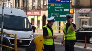 Działania "Bezpieczne przejście" prowadzone przez zabrzańskich policjantów