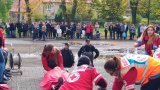 Policyjne ćwiczenia dowódczo-sztabowe zorganizowane w Zespole Szkół Ogólnokształcących na 12 w Zabrzu