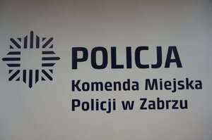 Logo Komendy Miejskiej Policji w Zabrzu