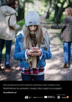 Plakat promujący kampanię