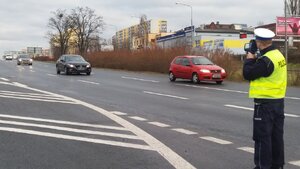 Zabrzańscy policjanci podczas działań