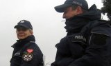 Policjanci podczas zabezpieczenia WOŚP
