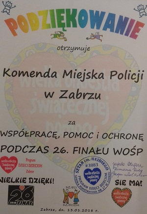 Podziękowania
