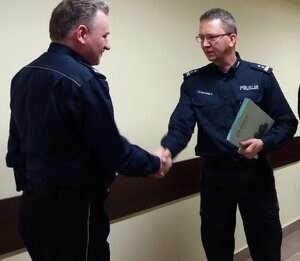 podinsp. Jarek Nowak i mł. insp. Marek Nowakowski