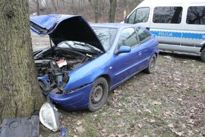 Zdarzenie drogowe z ulicy Zwrotniczej w Zabrzu