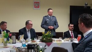 Komendant Miejski Policji w Zabrzu mł.insp. Marek Nowakowski