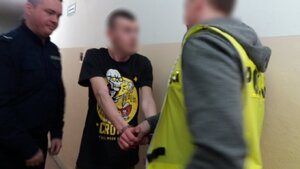 Mężczyzna zatrzymany przez zabrzańskich funkcjonariuszy za znieważenie policjantów