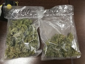 Zabezpieczona przez kryminalnych narkotyki i gotówka