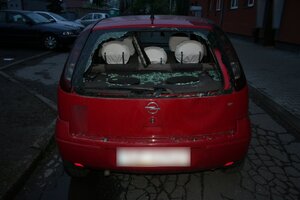 Samochód, który potrącił kobietę