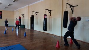 Zabrzańscy policjanci podczas testów sprawnościowych